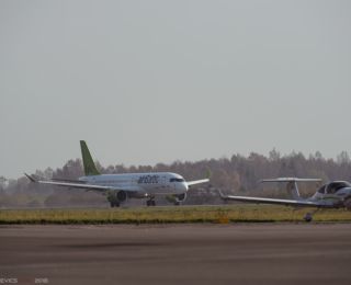 Leipcigas "Gewandhaus" orķestris no Liepājas izlido ar Airbus A220-300